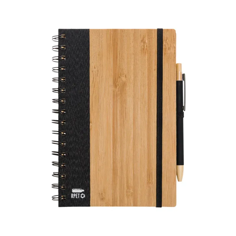 Pacifica Spiral A5 Notebook - Notebook with Serenity Pen