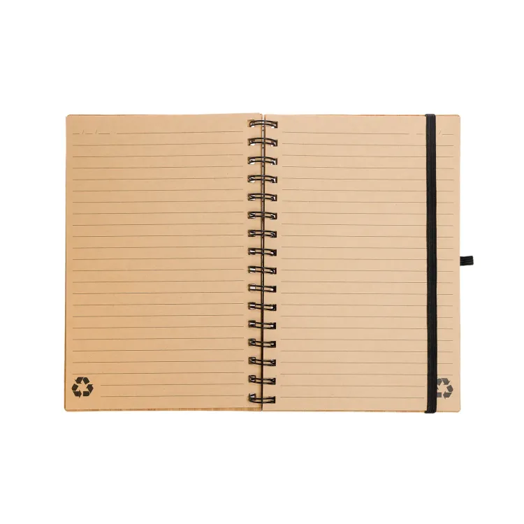 Pacifica Spiral A5 Notebook - Open Book 2
