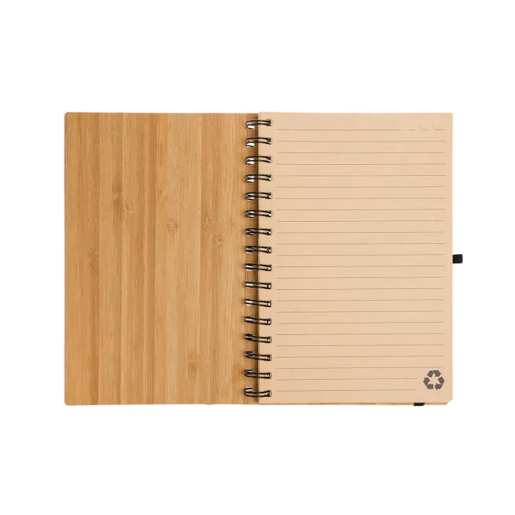 Pacifica Spiral A5 Notebook - Open Book
