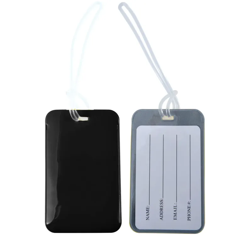 Firenze Luggage Tag - Black