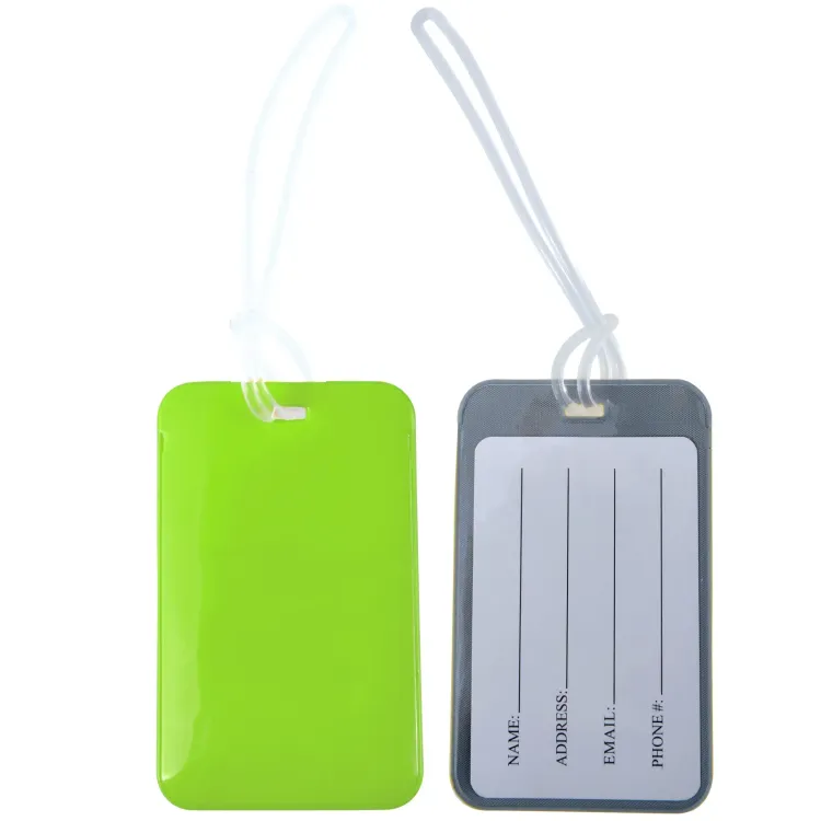 Firenze Luggage Tag - Light Green