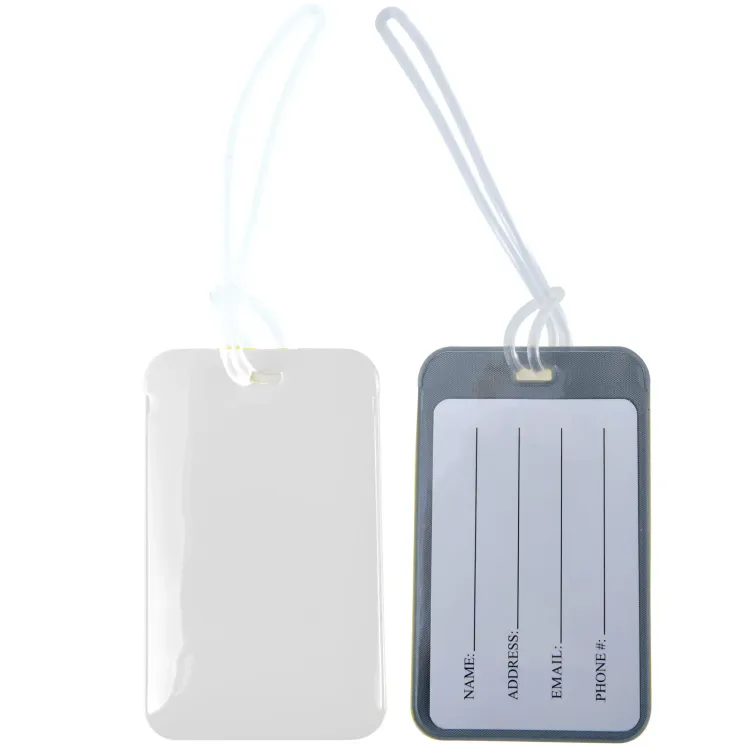 Firenze Luggage Tag - White