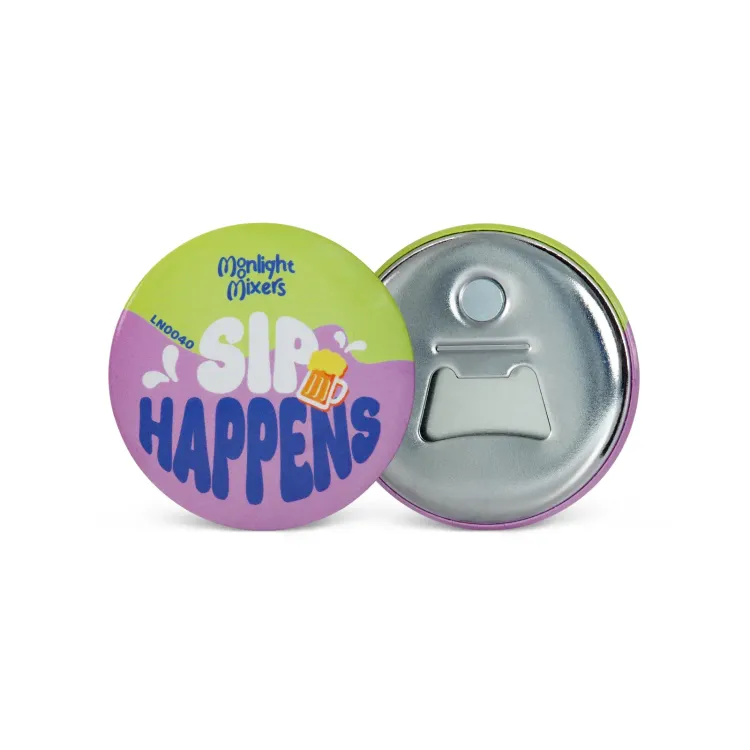 Button Bottle Opener - Button Bottle Opener