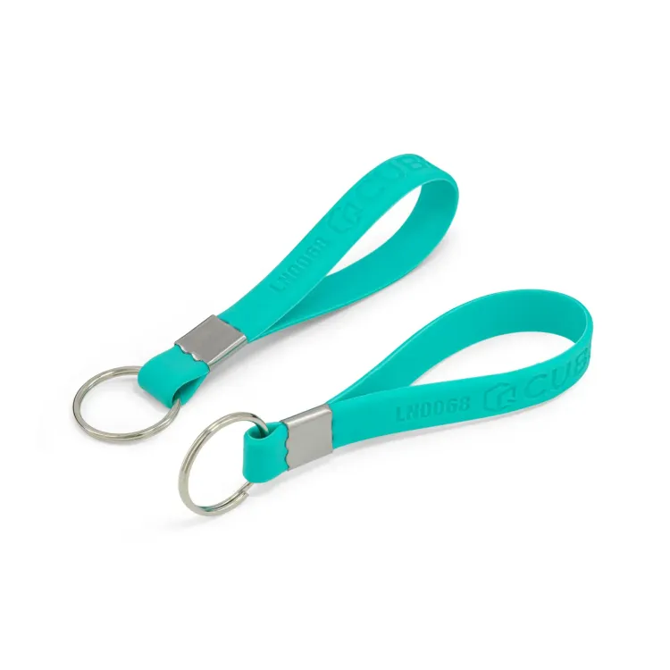 Silicone Strap Keytag - Angle 2