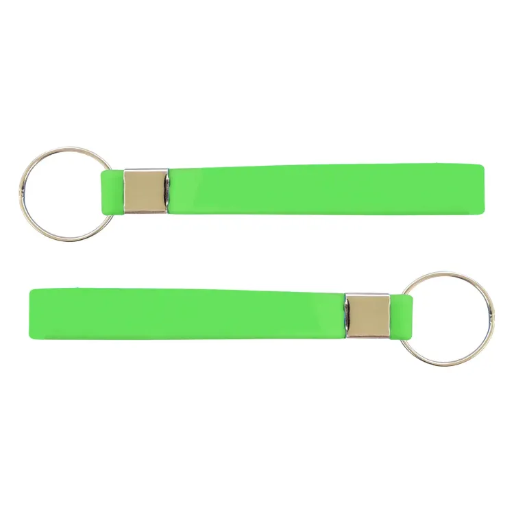 Silicone Strap Keytag - Custom Colour Green