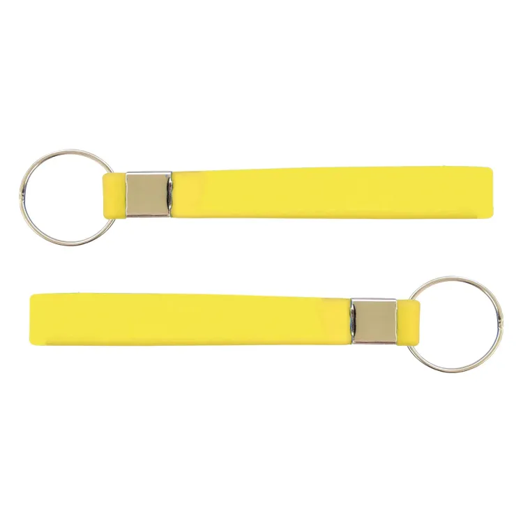 Silicone Strap Keytag - Custom Colour Yellow