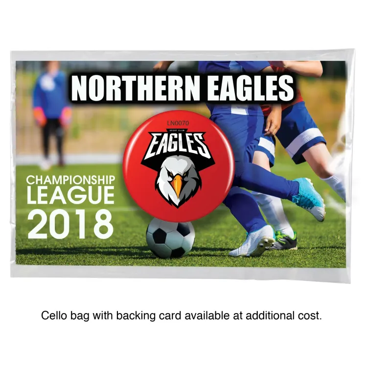 Button Badge 32mm - On Backing card