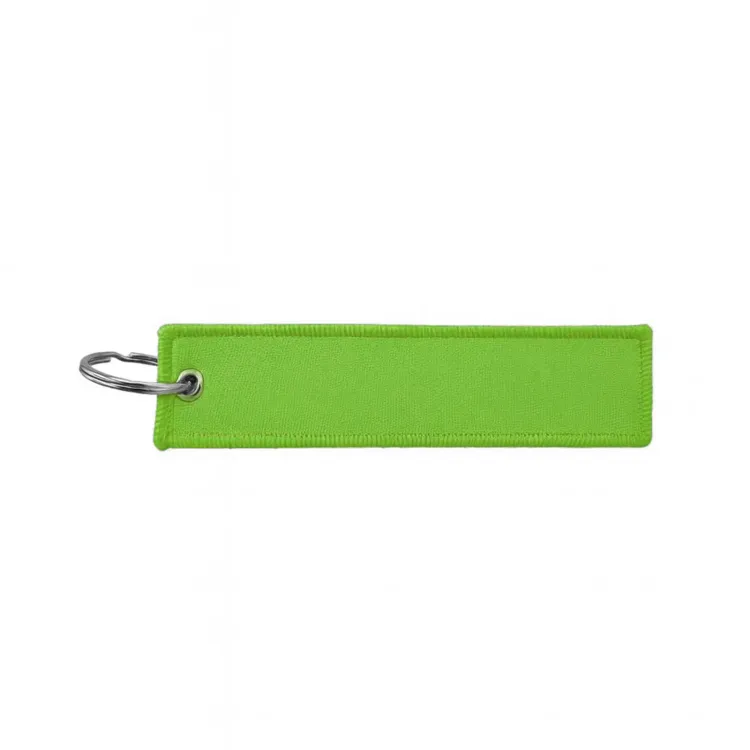 Woven Keytag - Light Green