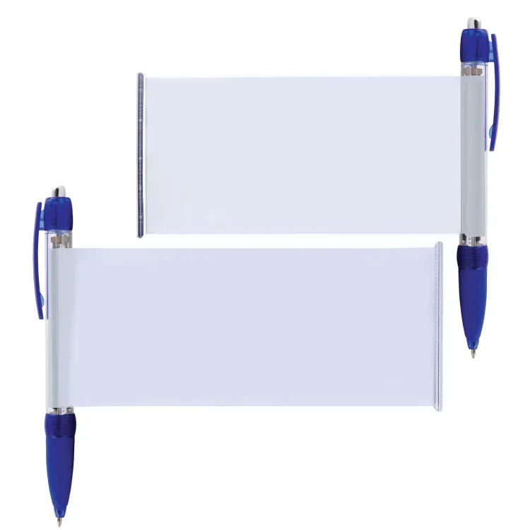 Banner Pen - Transparent Dark Blue