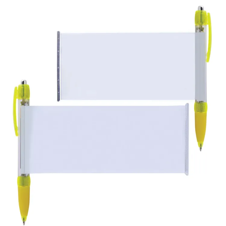 Banner Pen - Transparent Light Yellow