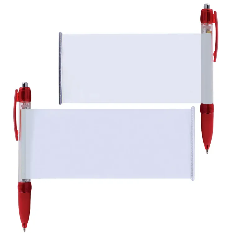 Banner Pen - Transparent Red