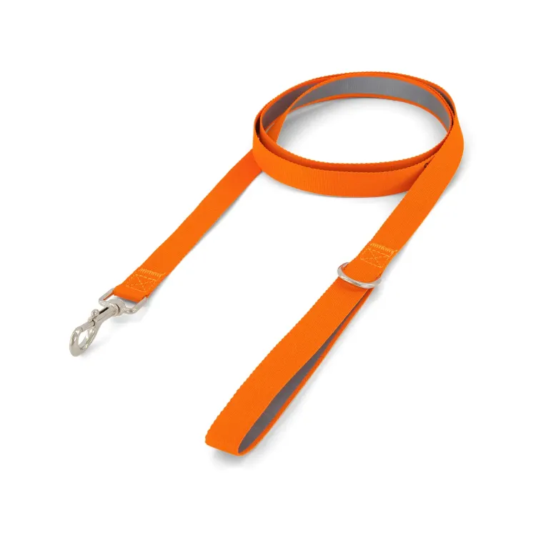 Printed Dog Lead - Orange