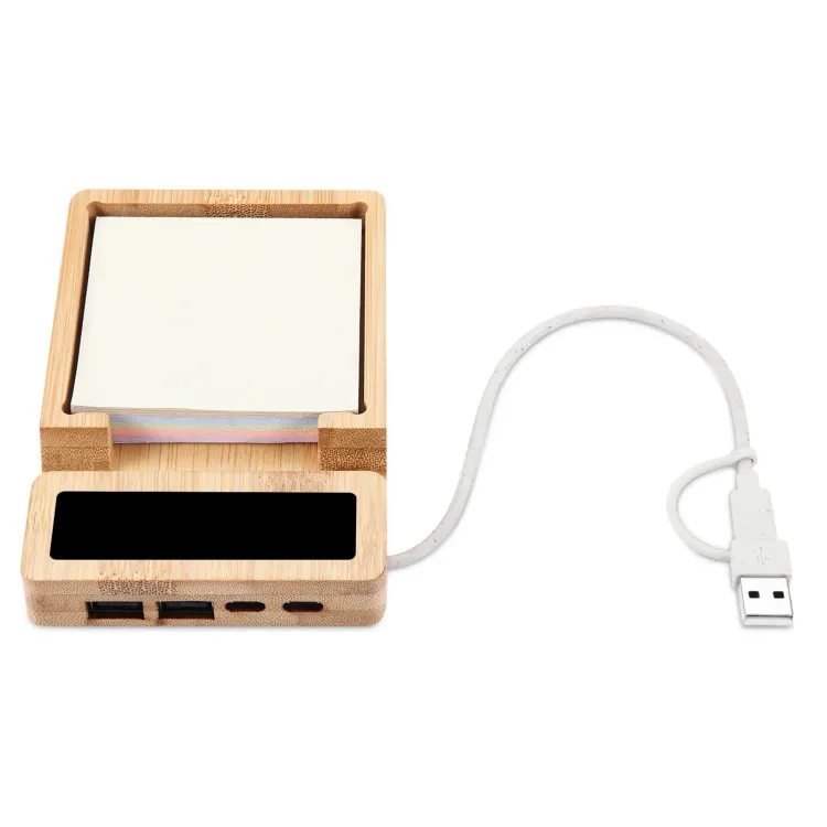 Lumos USB & Note Hub - Bamboo