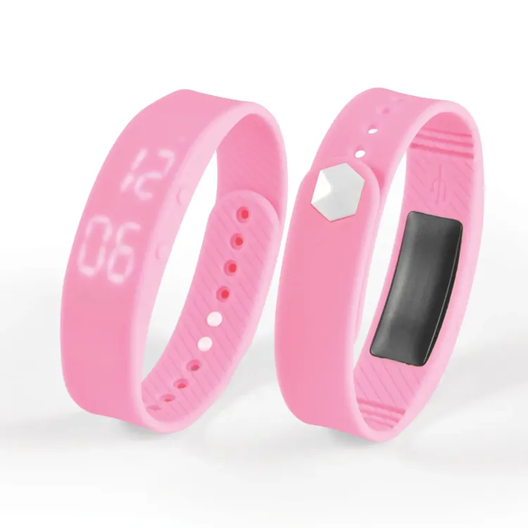Stride Pedometer Bracelet 2.0 - Pink