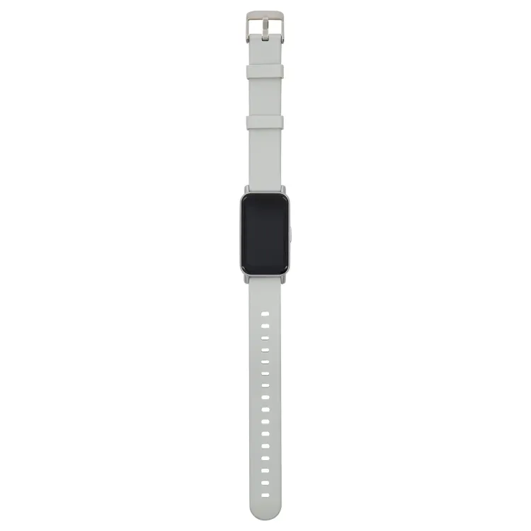 Slim Smart Watch - Flat Silver/Grey