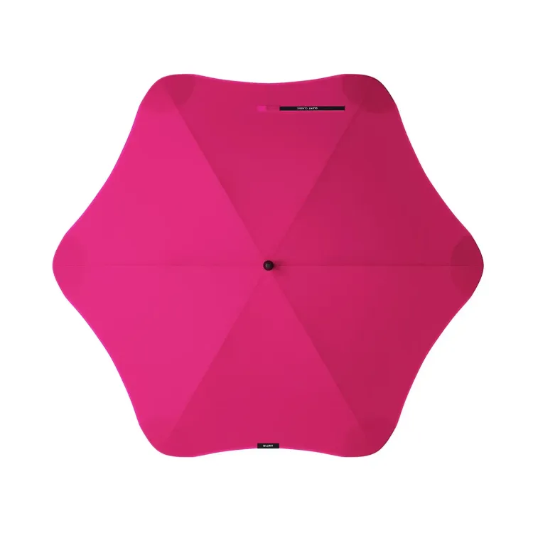 Top view of BLUNT Classic umbrella in pink colour