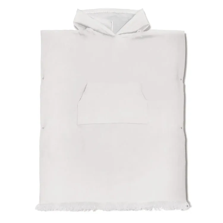 Aruba Hooded Towel — White
