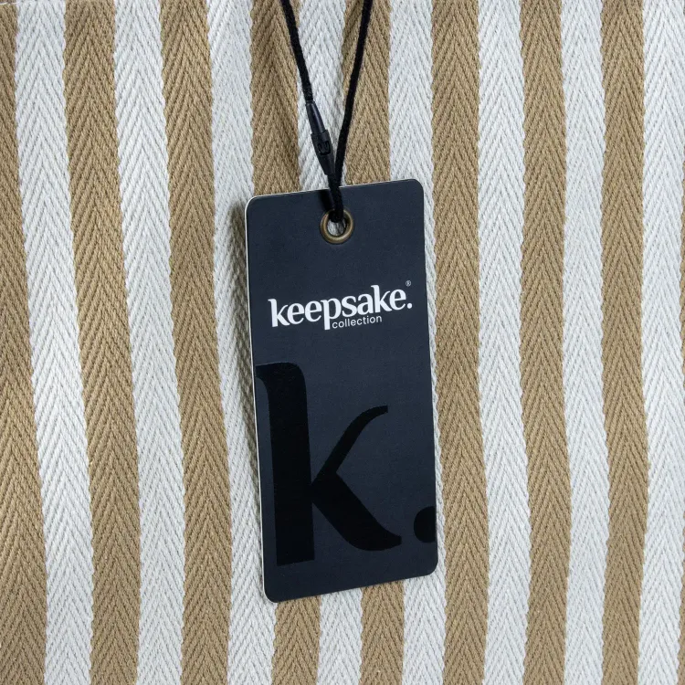 Keepsake Beach Tote Bag — Hangtag