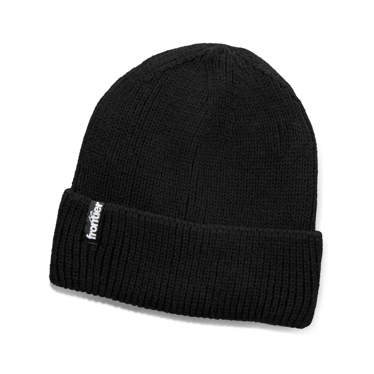 Frontier Ridge Beanie — Black