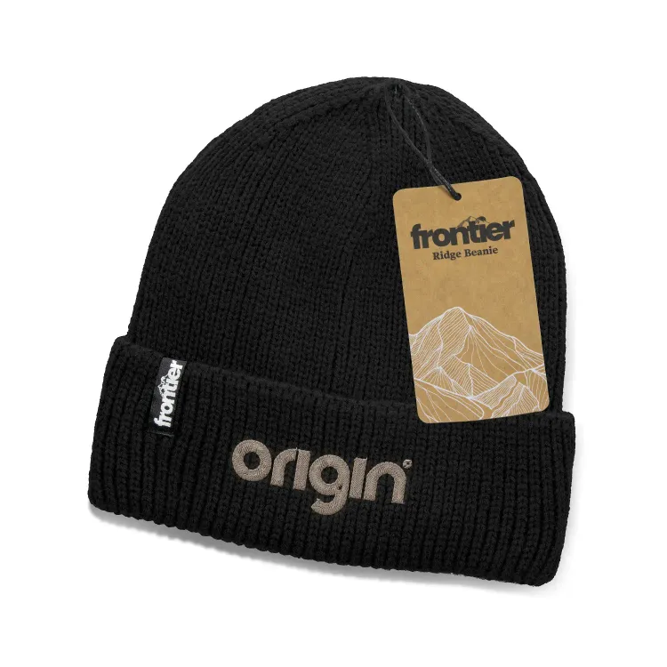 Frontier Ridge Beanie — Branding