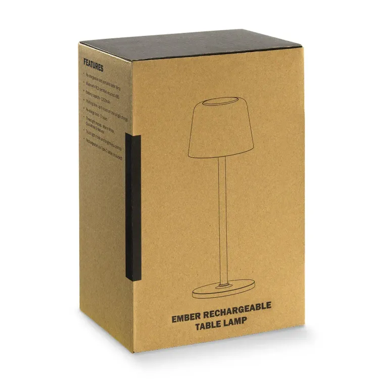 Ember Rechargeable Table Lamp — Gift Box