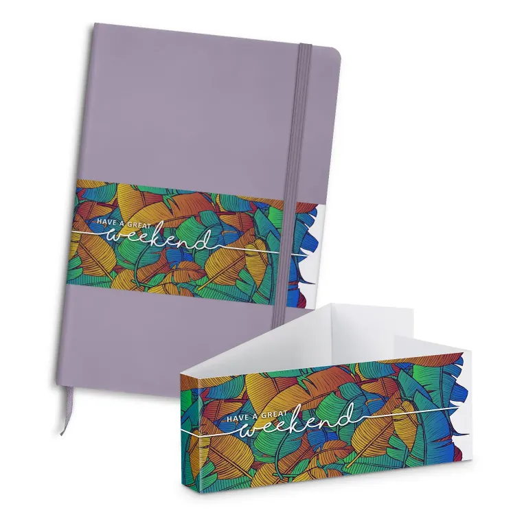 Omega Fashion Notebook and Pen Gift Set — Belly Band