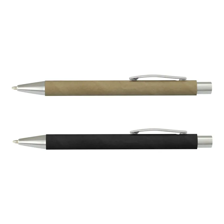 Kraft Notebook and Pen Gift Set — Pen Colours