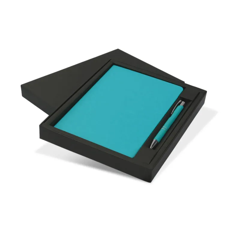 Kingston Notebook and Pen Gift Set — Light Blue