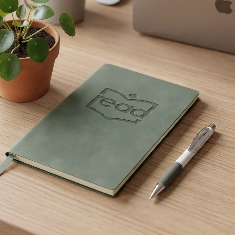 Genoa Notebook and Pen Gift Set — Feature
