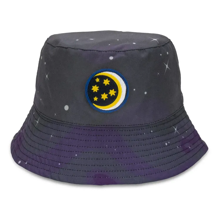 Sonny Custom Bucket Hat with Embroidery Patch — Round Patch