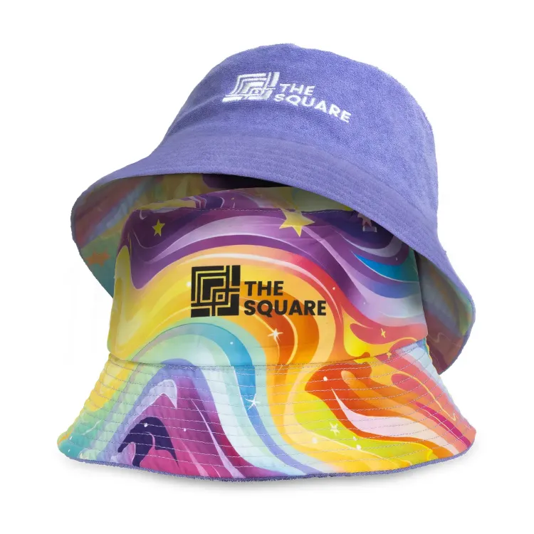 Custom Reversible Twill/Terry Bucket Hat — Main