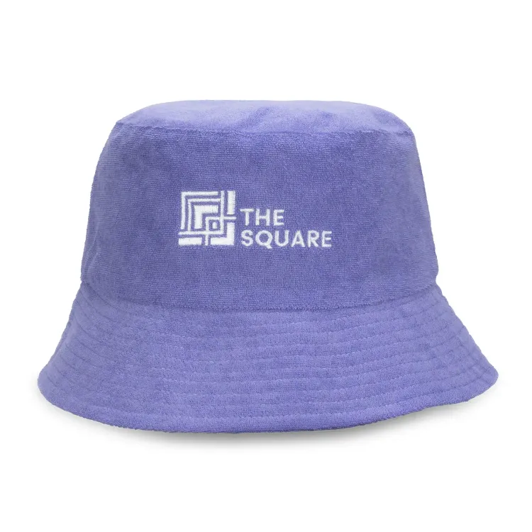 Custom Reversible Twill/Terry Bucket Hat — Outside