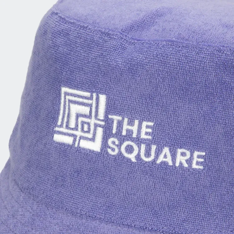 Custom Reversible Twill/Terry Bucket Hat — Detail