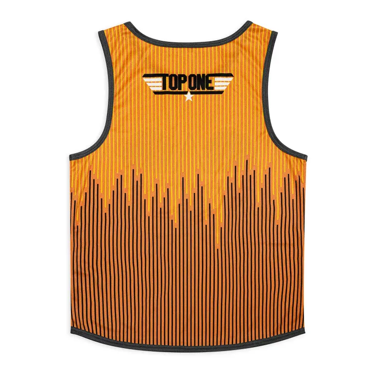 Custom Mens Active Tank Top — Back
