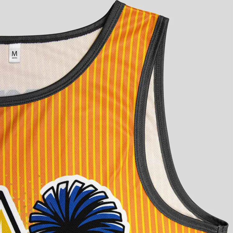 Custom Mens Active Tank Top — Detail