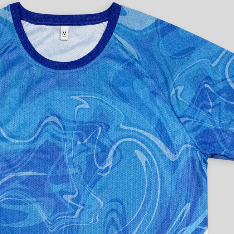 Custom Mens Active T-Shirt — Detail
