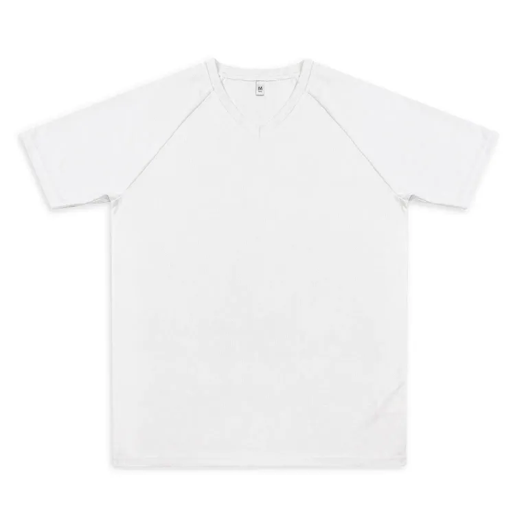 Custom Mens Active V-Neck T-Shirt — Unbranded - Front
