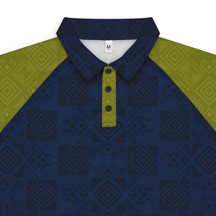 Custom Mens Active Polo — Detail