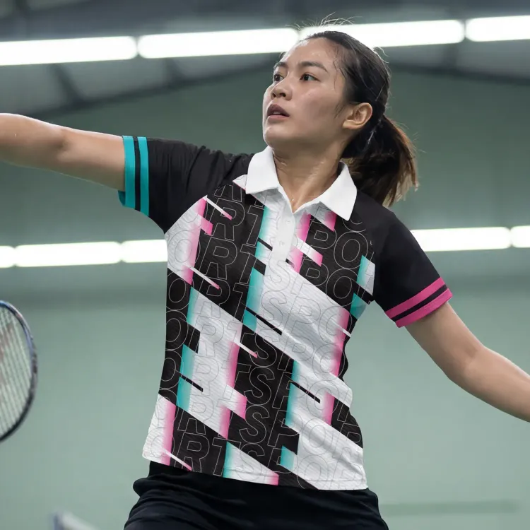 Custom Womens Active Polo — Feature
