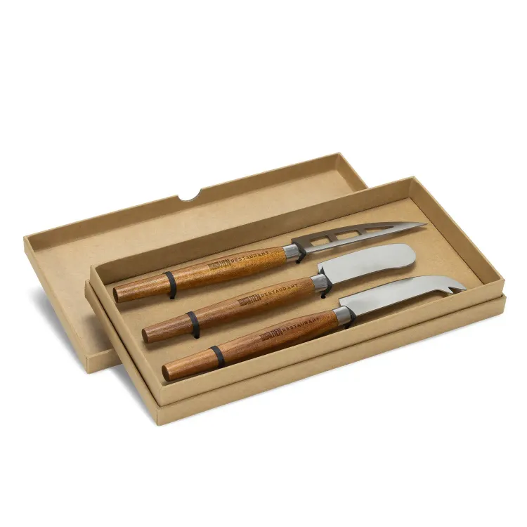 Keepsake Luca Cheese Knives — Branding