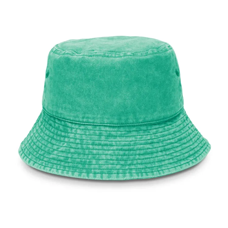 Bondi Washed Bucket Hat — teal