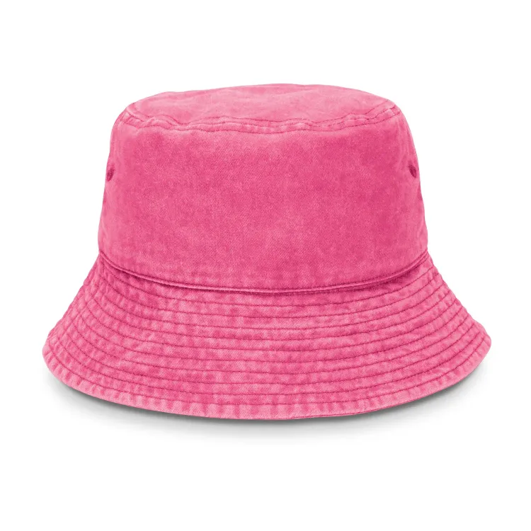 Bondi Washed Bucket Hat — pink