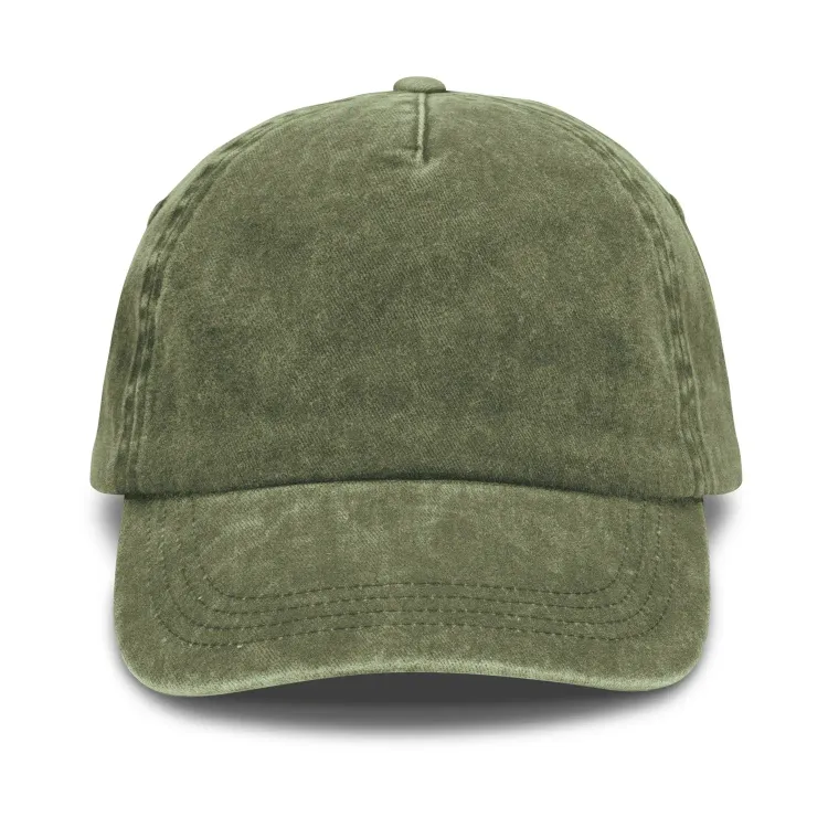 Vintage Washed Cap — Olive