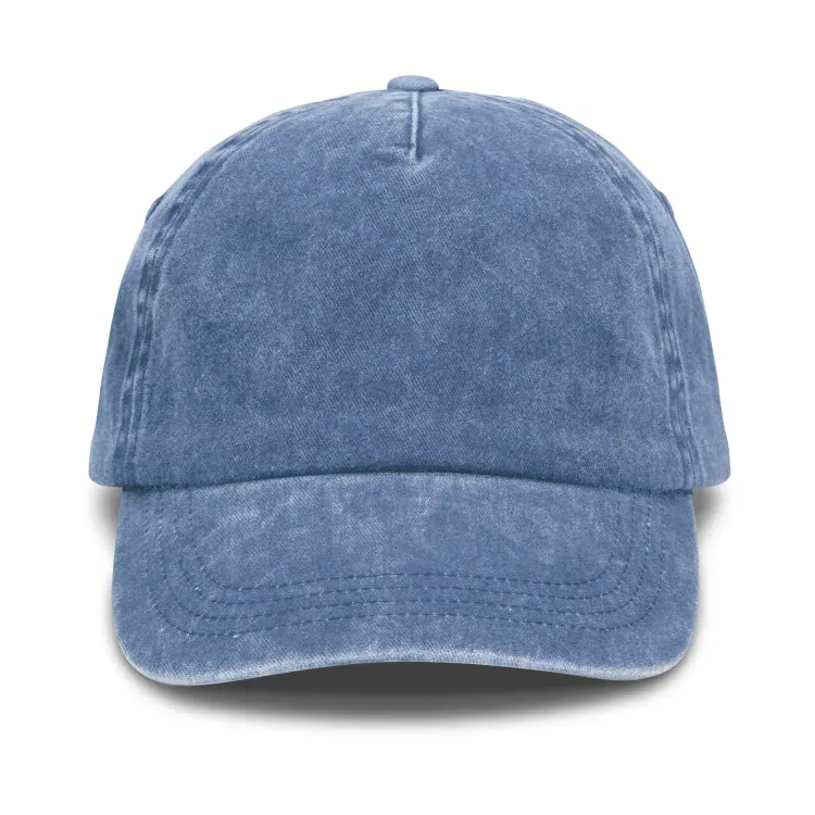 Vintage Washed Cap — royal blue