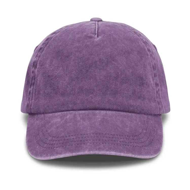 Vintage Washed Cap — purple