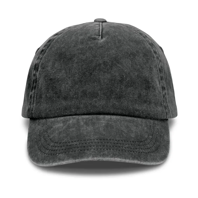 Vintage Washed Cap — black