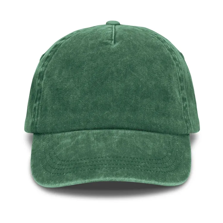 Vintage Washed Cap — bottle green