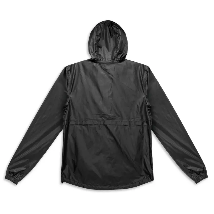 Swiss Peak Urban Unisex Windbreaker — Back