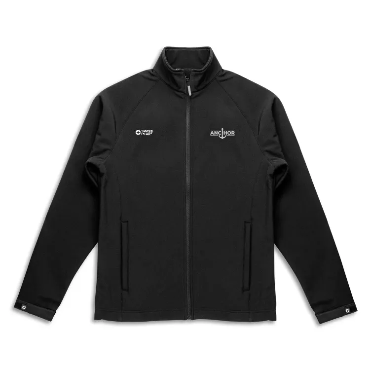 Swiss Peak Urban Unisex Softshell Jacket — Branding