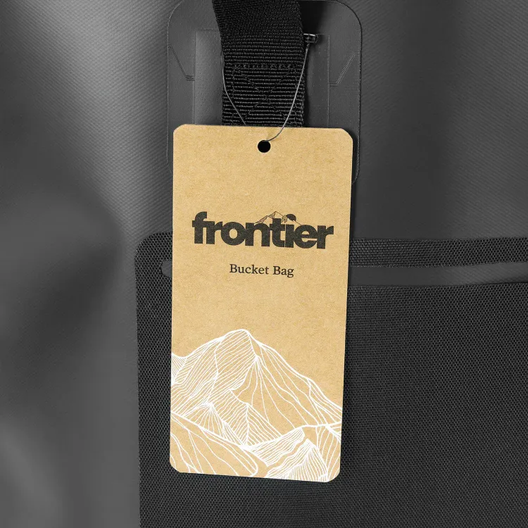 Frontier Bucket Bag — Hangtag